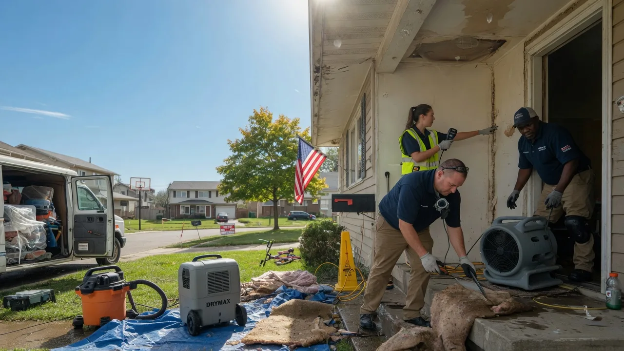 Water Damage Restoration in Evant, TX near me